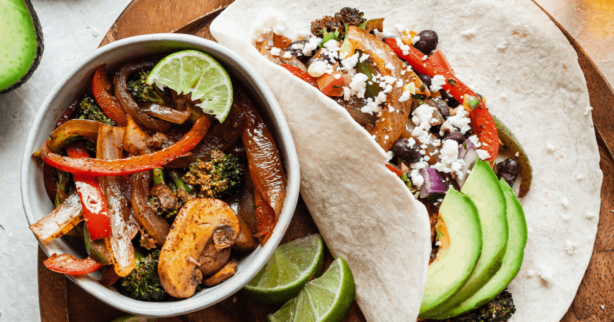 Minute Veggie Fajitas: A Hit with Vegetarians & Meat Eaters